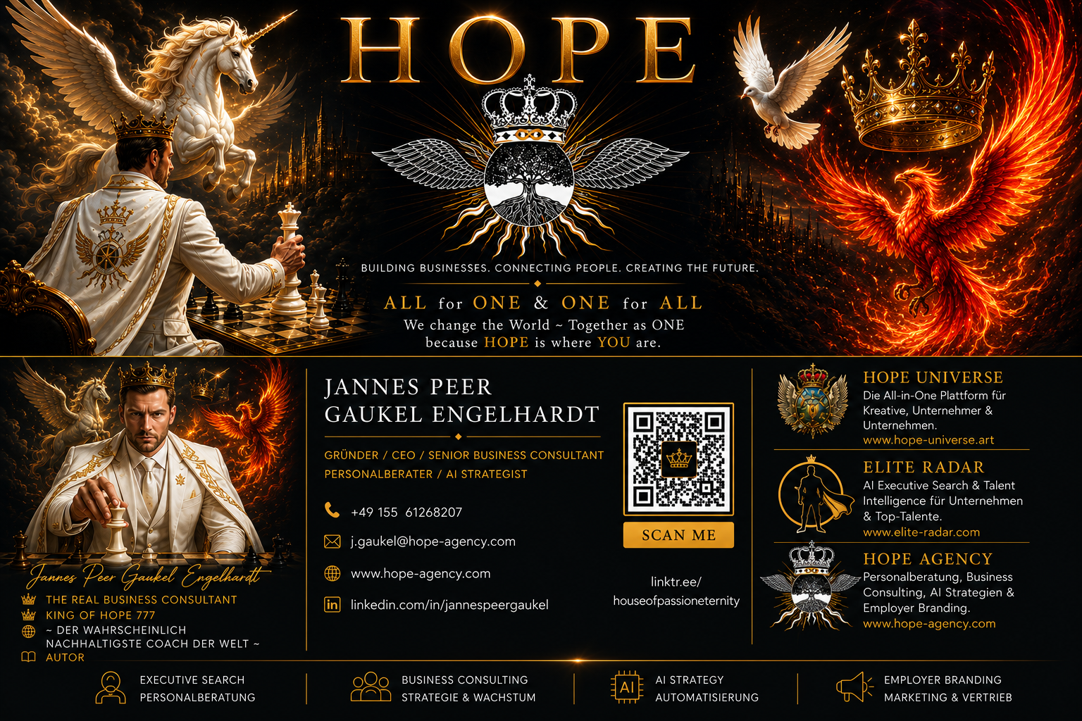 HOPE Business Card — Jannes Peer Gaukel Engelhardt